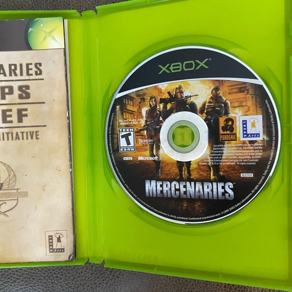 Mercenaries: Playground of Destruction (Microsoft Xbox, 2005)
